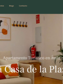 Diseño web - Apartamento turístico en Ávila