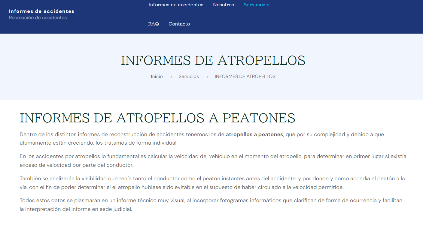 accidentes atropellos
