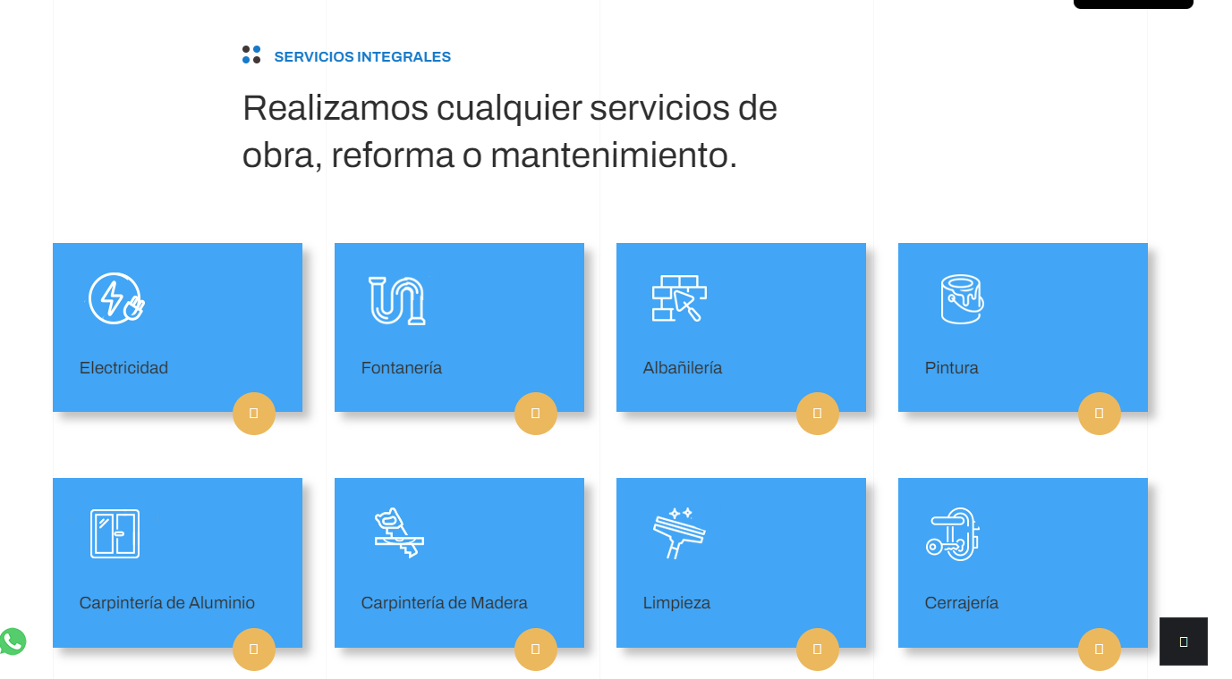 area servicios