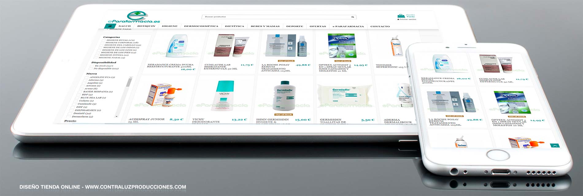 tienda online personalizada avila contraluzproducciones