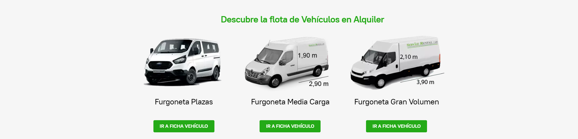 rental car furgoneta