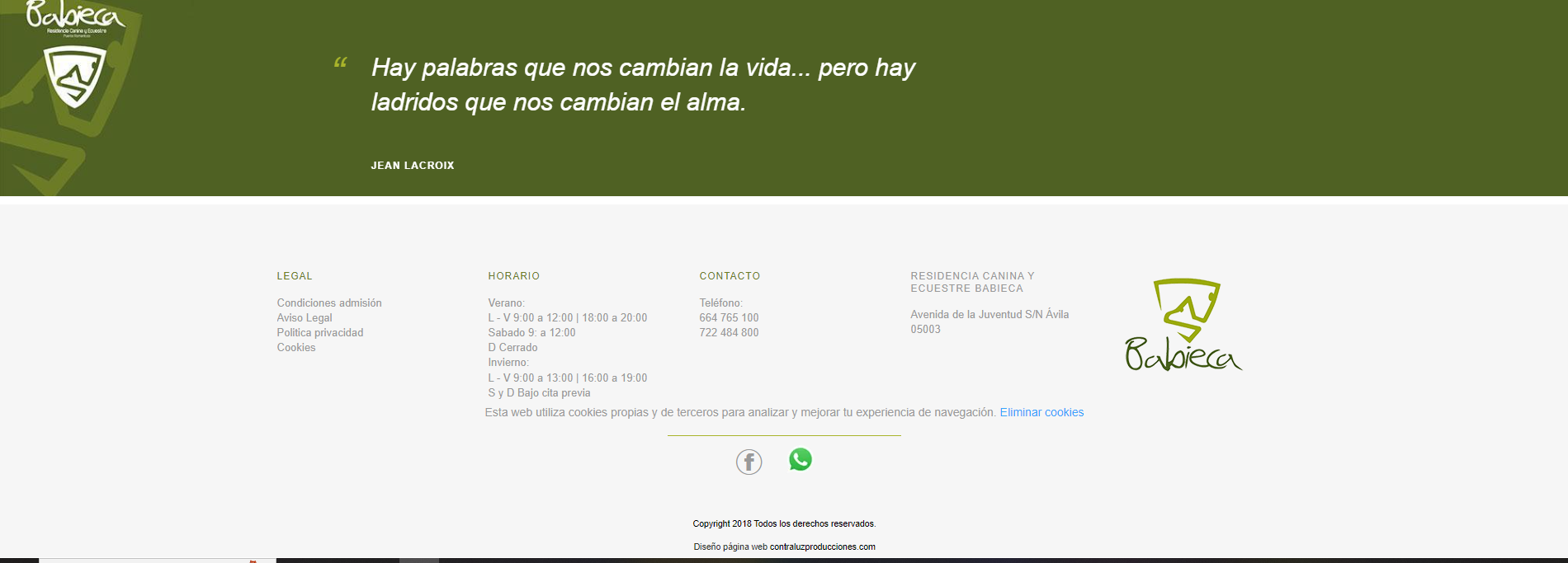 residencia canina y ecuestre footer
