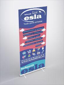 diseño gráfico roll-up